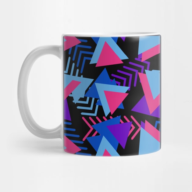 Vintage Geometric Pattern Memphis Retro memphis Gifts idea for Pattern Lovers by MIRgallery